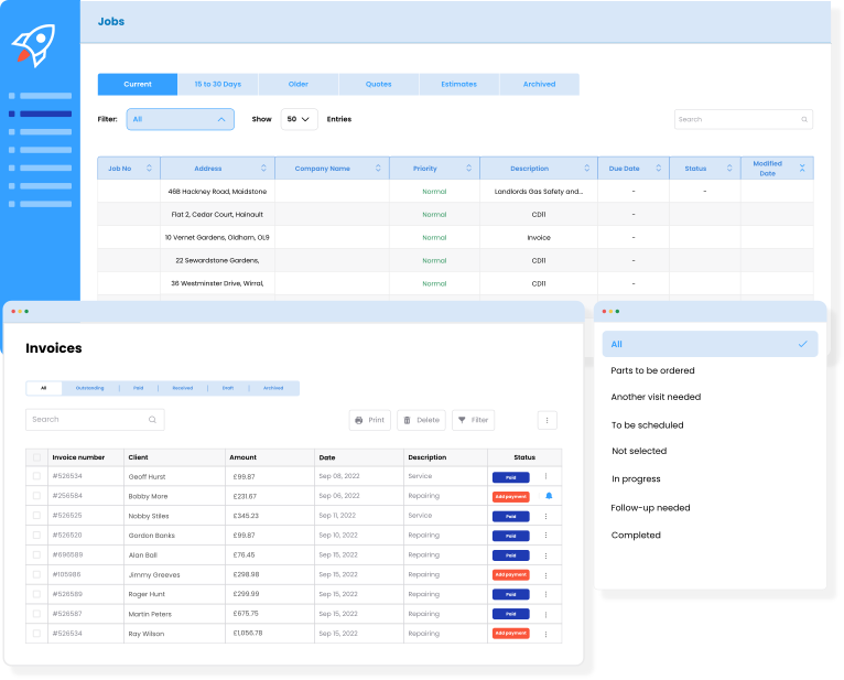 Job Management Job Tracking