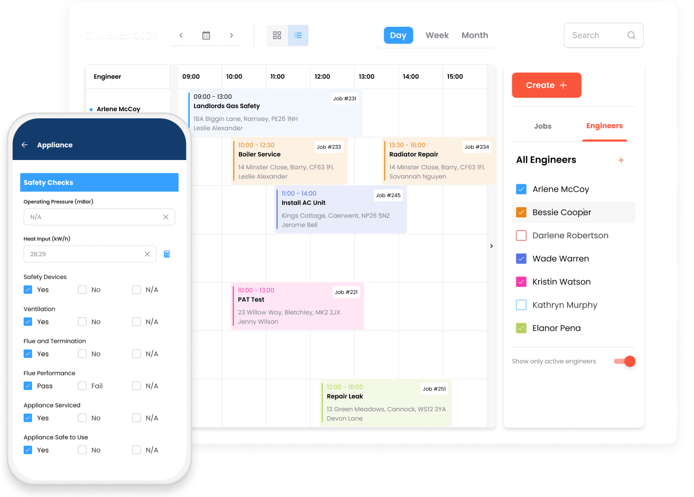 Job management made easy on FieldRocket
