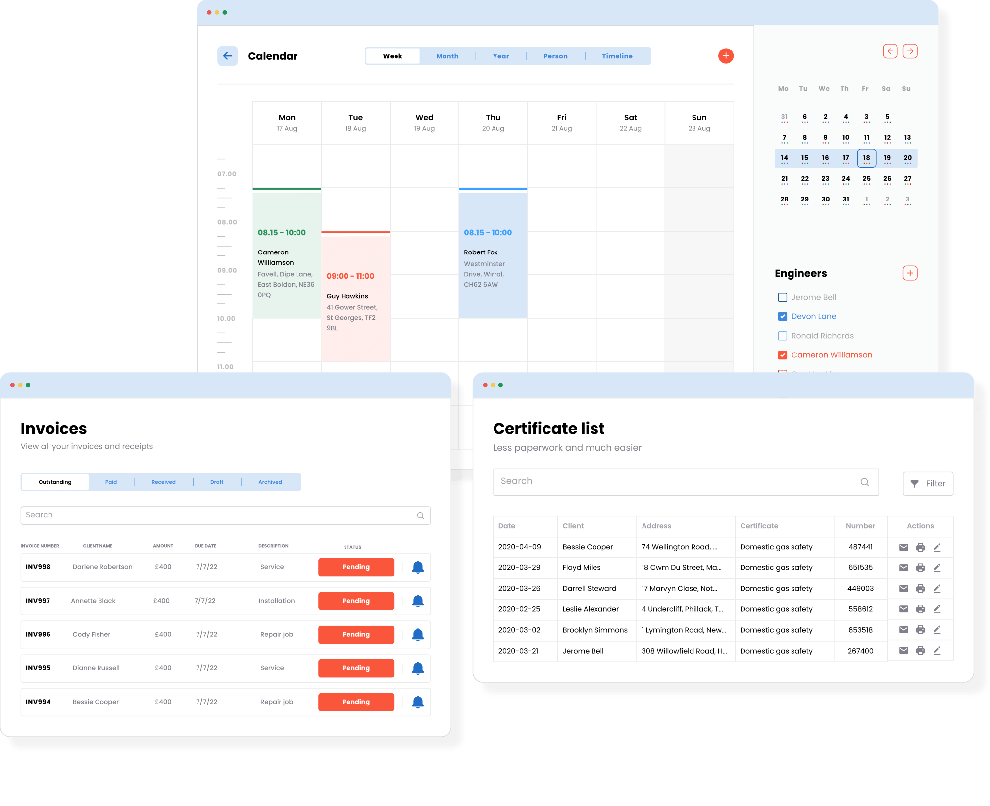Save time creating records, certificates, and more