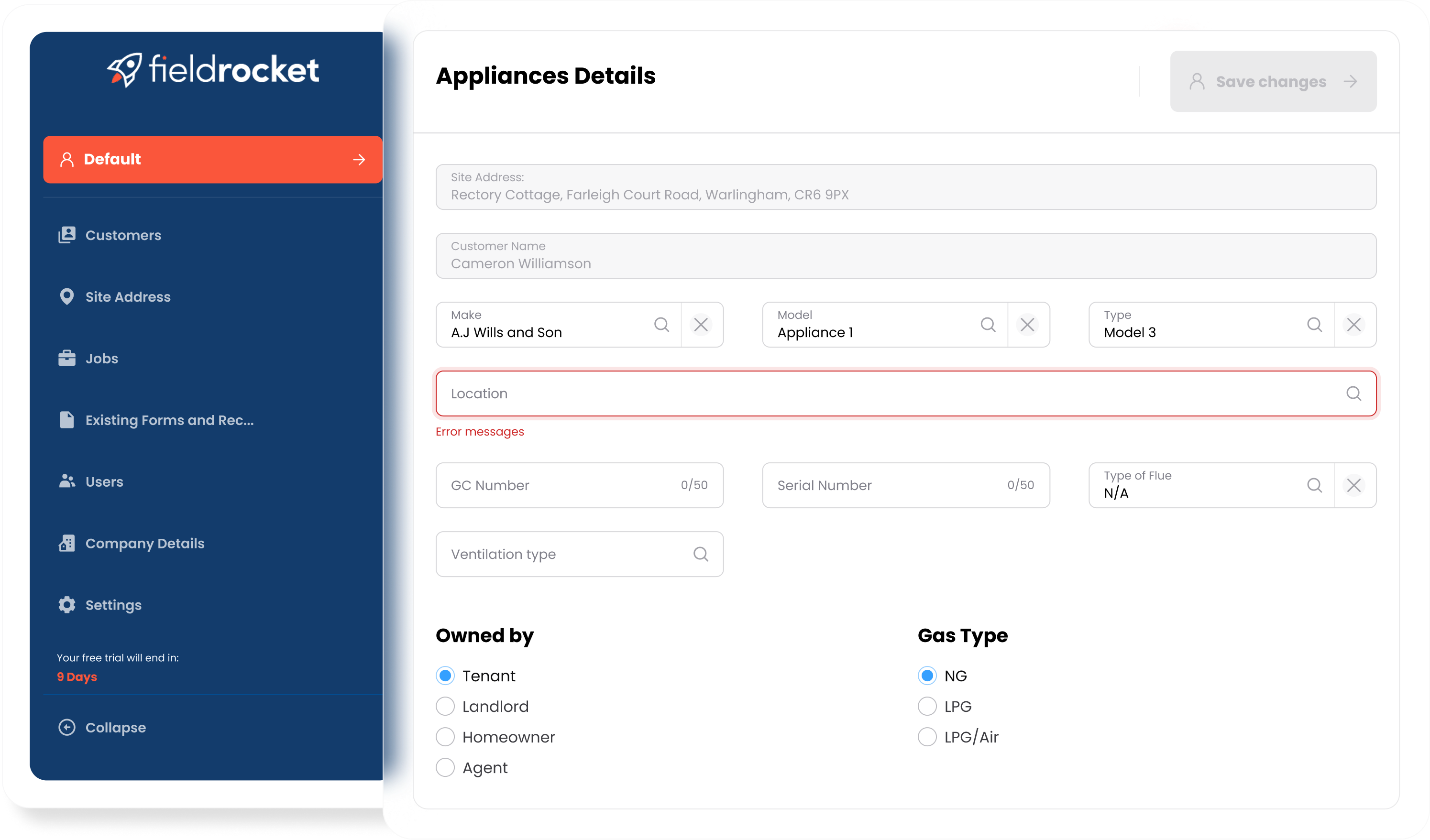 Job management made easy on FieldRocket