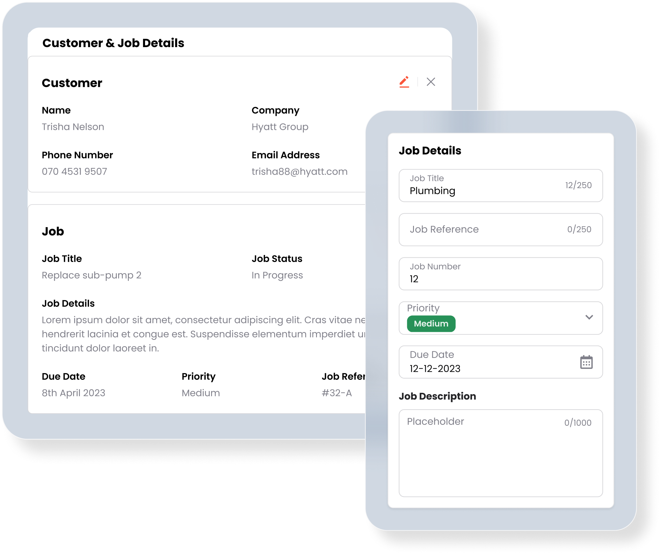 Organise your gas engineers and staff